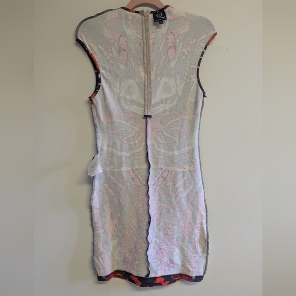 Alexander McQueen Kaleidoscope Abstract Butterfly Print Mini Dress *Altered - Picture 12 of 16